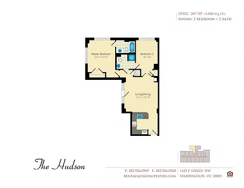 Floor plan Hudson 07