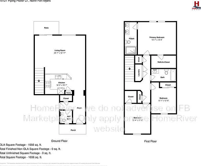 3 bed, 2.0 bath, 1540 sqft, $1,595 — Photo 3