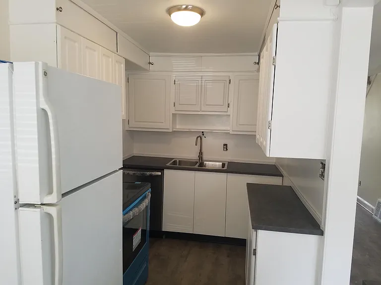 All new kitchen and floor