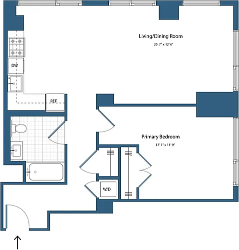Floor plan A7
