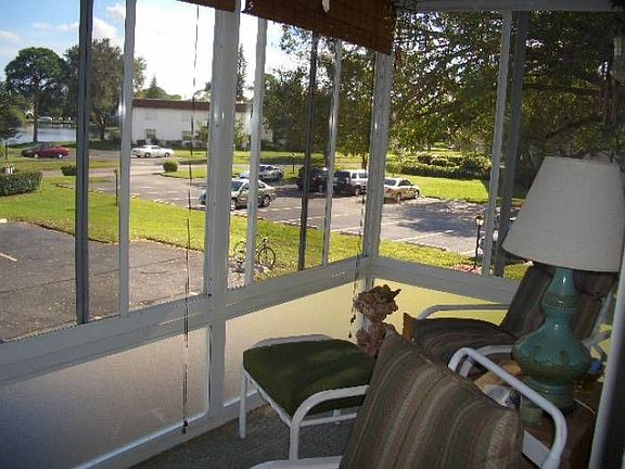 VIEW FROM GLASS PATIO