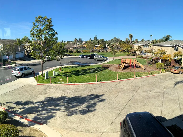 View from primary bedroom