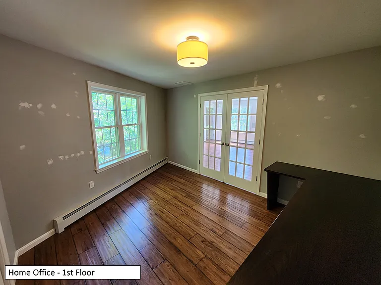 Office looking towards family room