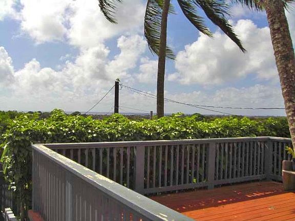 Lanai with ocean views
