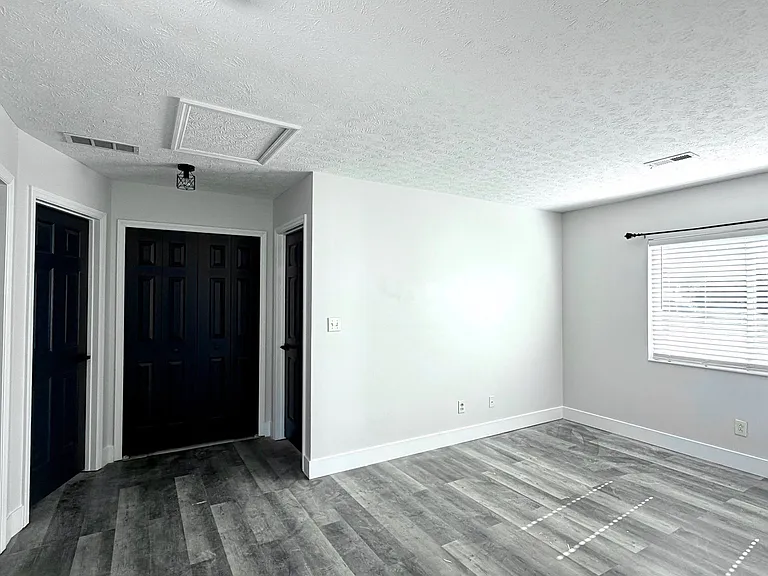 Light filled, second floor bonus room! Perfect for a playroom, media or hobby room or study.