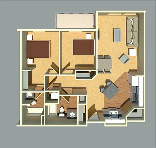 Floor plan D2