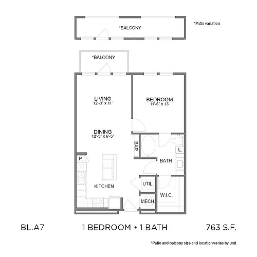 Floor plan BL.A7