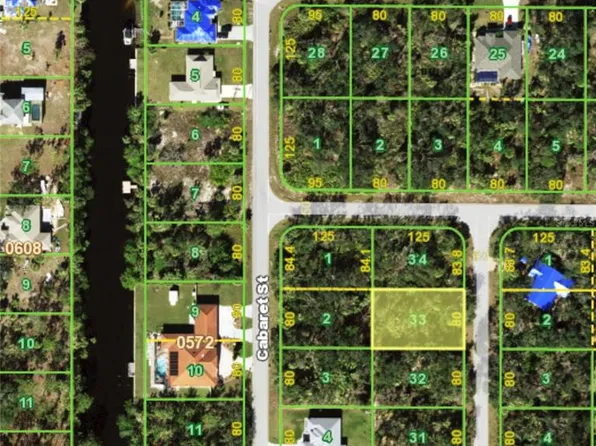 3081 LESSING STREET LOT 33, PORT CHARLOTTE, FL 33948