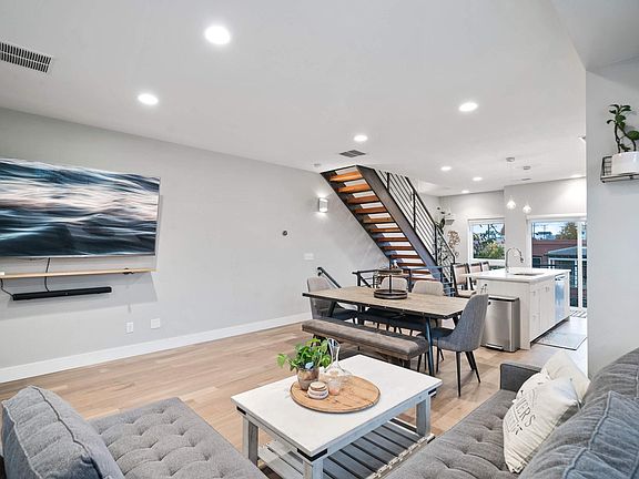 This open floor plan allows for comfort and style