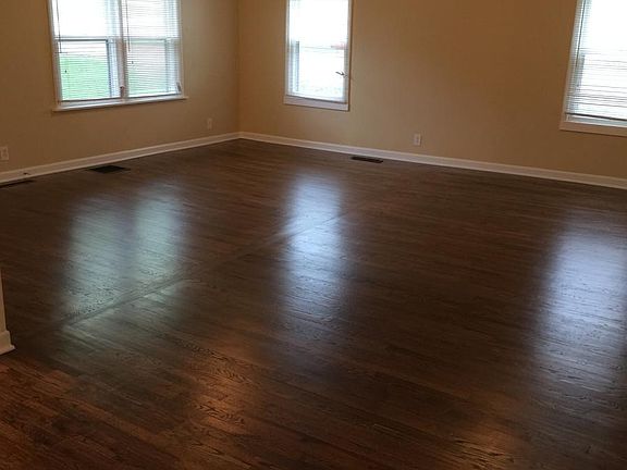 Spacious living room, open floor plan
