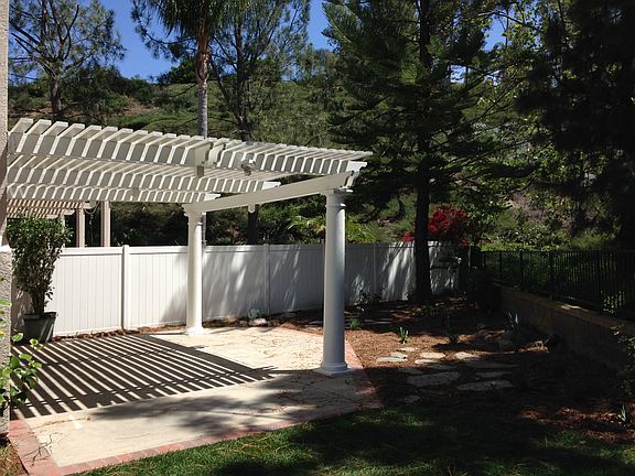 Covered Patio in back yard