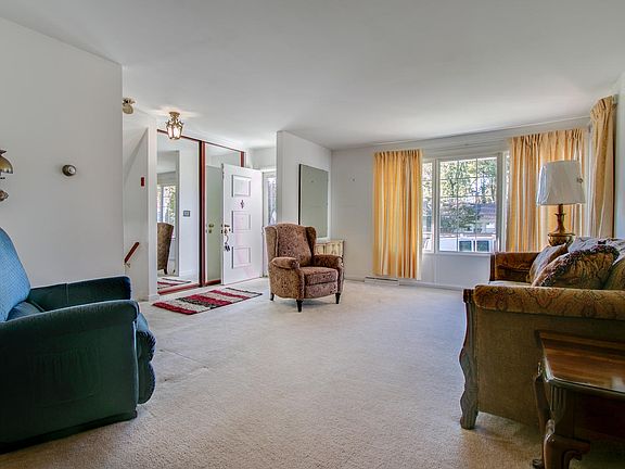 Large bright formal living room