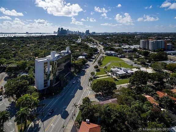 Aerial view of building - East side on Biscayne Blvd