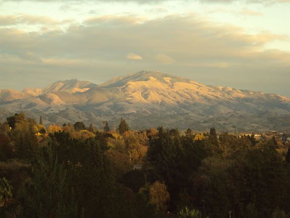 View of Diablo from the Deck