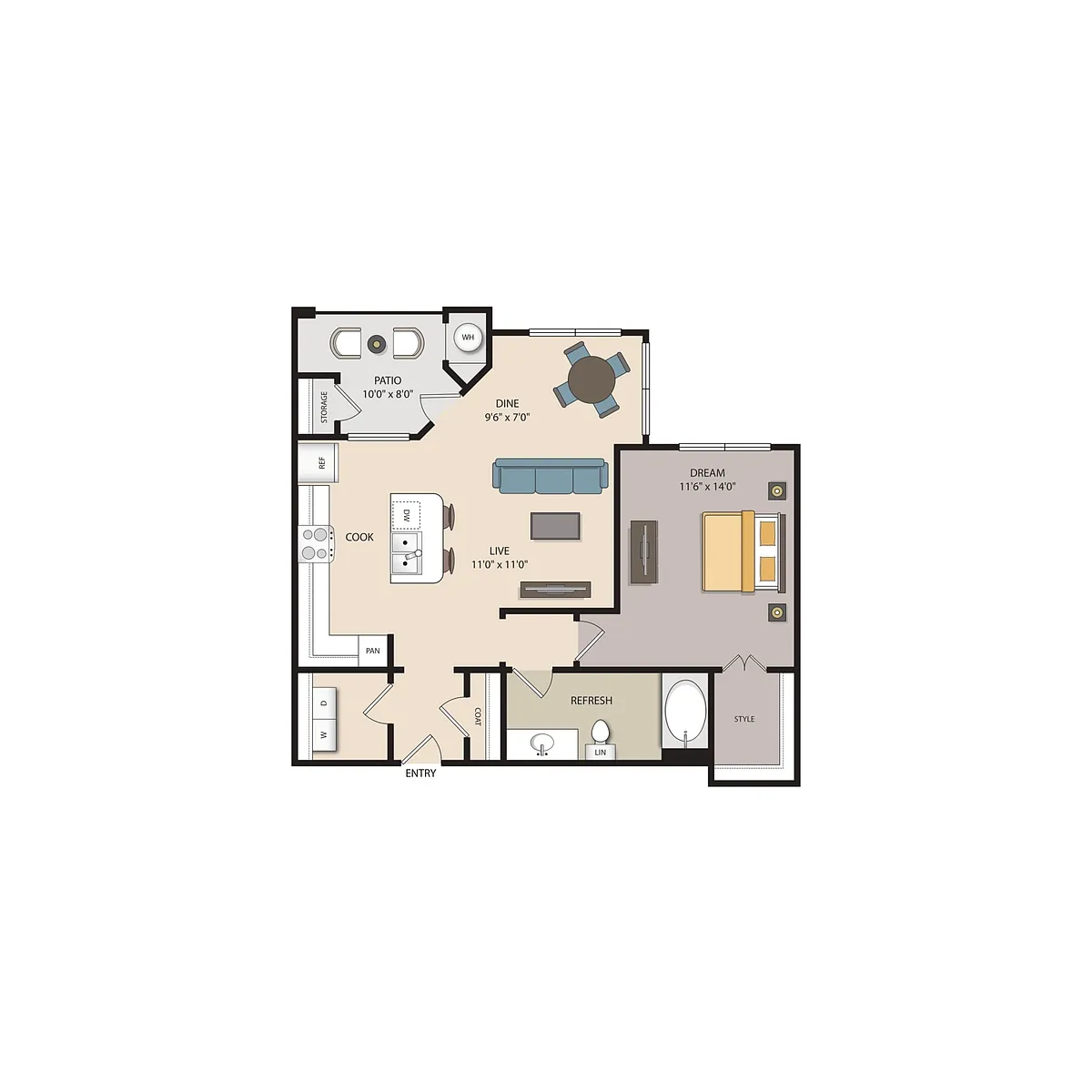 Floor plan A3E1