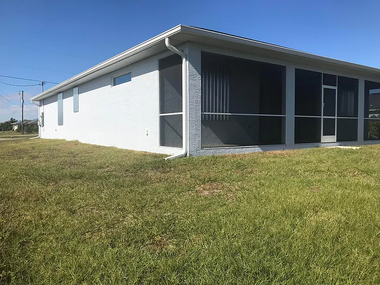 rear screened Lanai