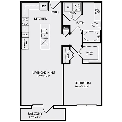 Floor plan A2-R