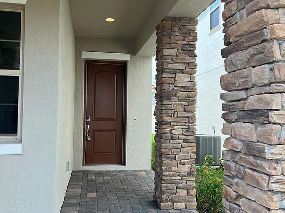 Upgraded enlarged front porch