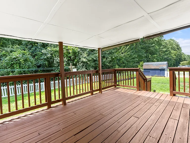 Rear Deck Accessible from Kitchen