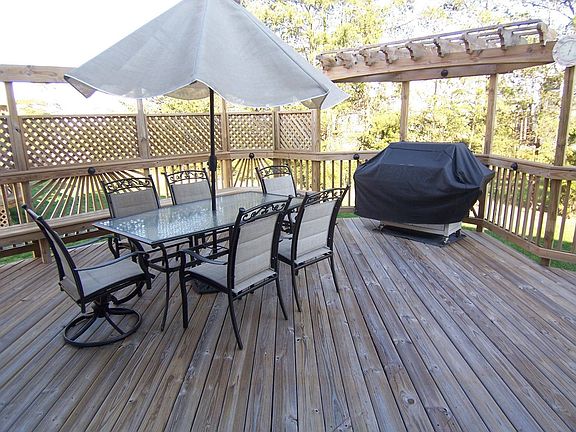 deck off of kitchen