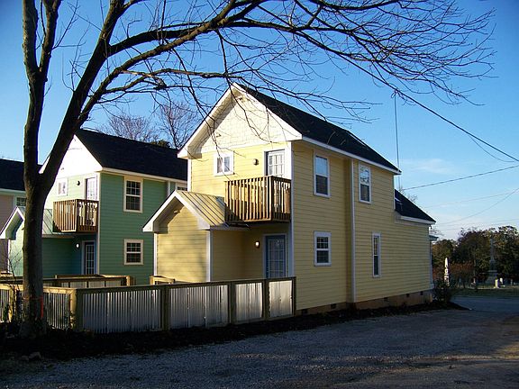 There is some landscaping there now, but this is the rear of