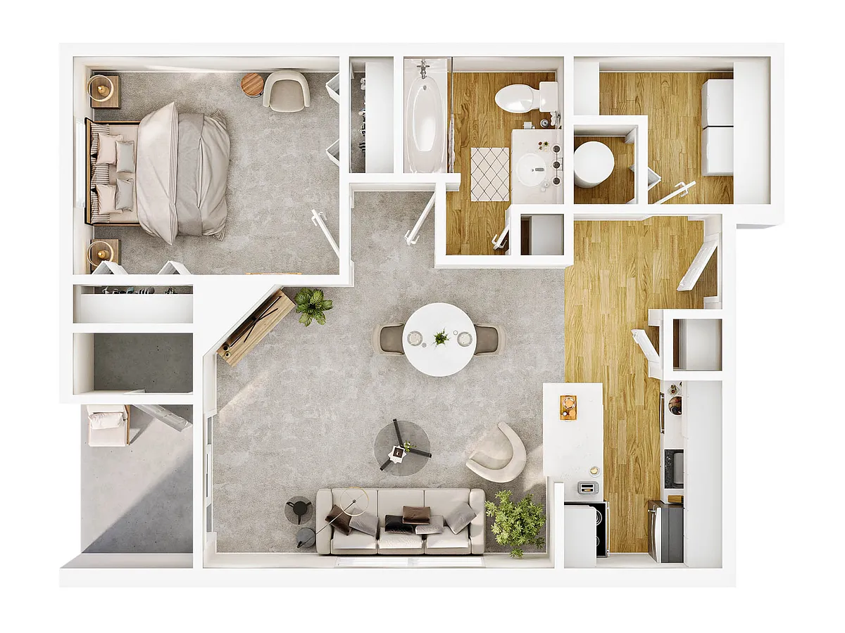 Floor plan A1 Riley