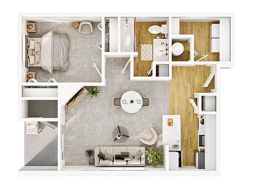 Floor plan A1 Riley