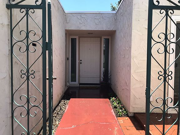 Front entrance/patio