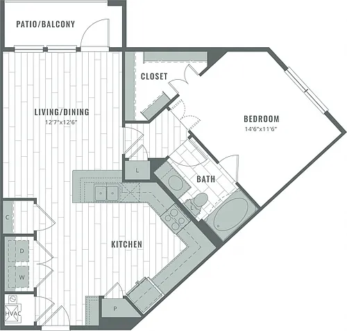 Floor plan A1P