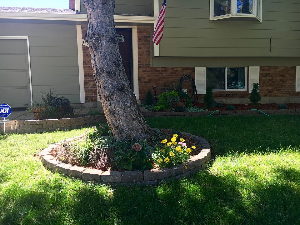 New stone and landscaping