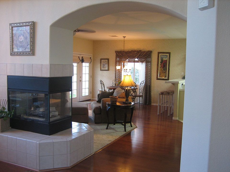View from formal living room