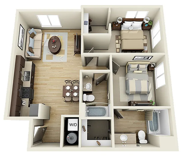 Floor plan Burlington