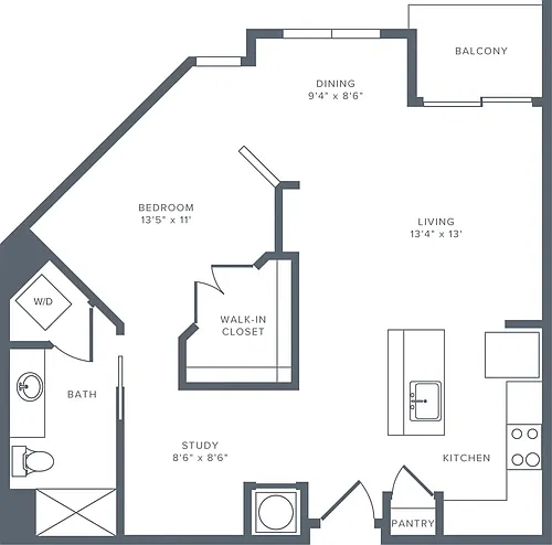 Floor plan S06D Renovated