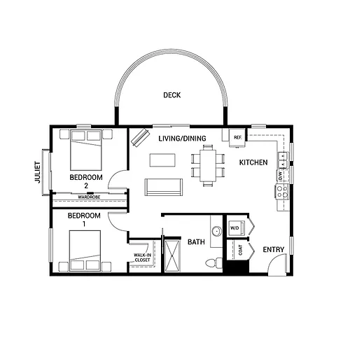Floor plan B3