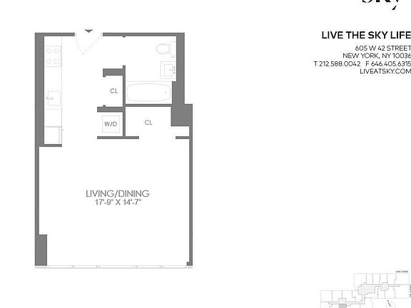 2nd image of 605 W 42nd St APT 54Q
