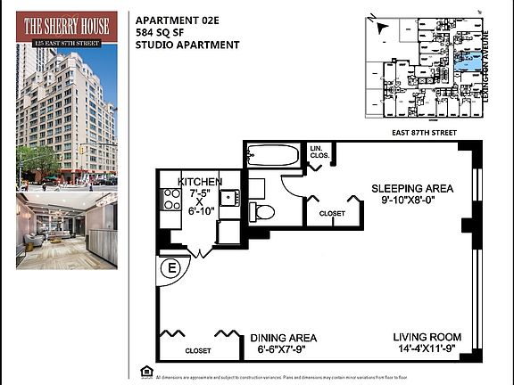 2nd image of 125 E 87th St APT 2E
