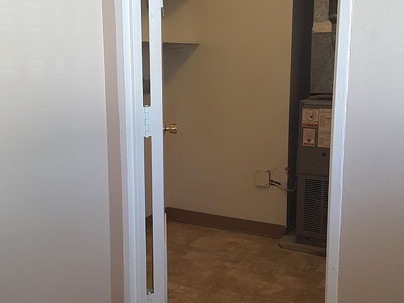 going into laundry room