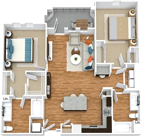 Floor plan B1