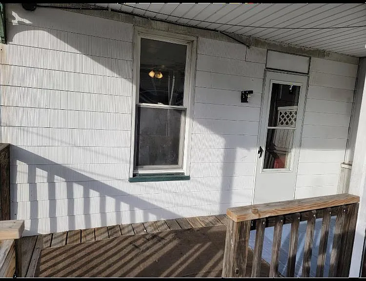 Rear Porch and Staircase