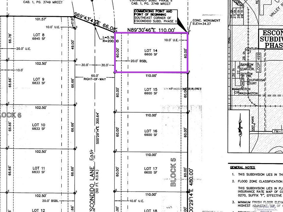 1st image of 0 Escondido Ln E #14