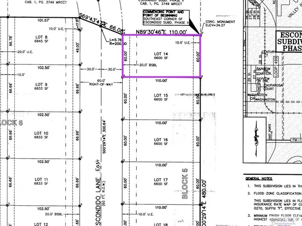 0 Escondido Ln E #14, Harlingen, TX 78550