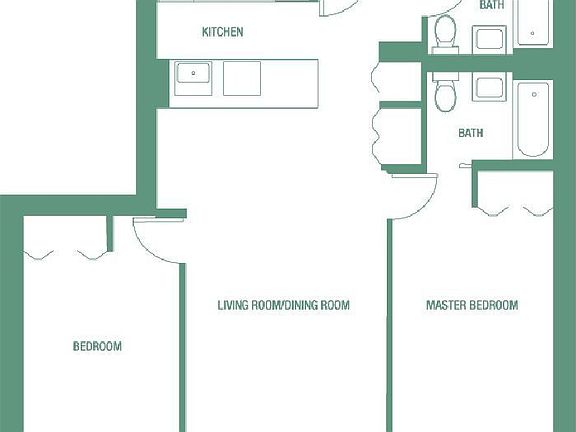 5th image of 323 W 96th St APT 911