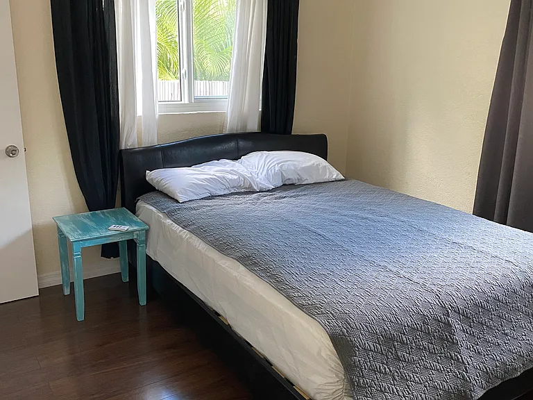 Spare bedroom with Full size bed