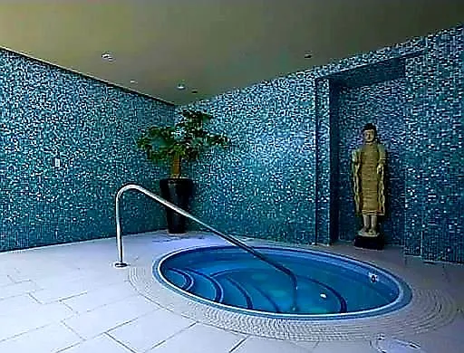 Tower 1 hot tub