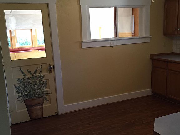 Kitchen and door to sunporch