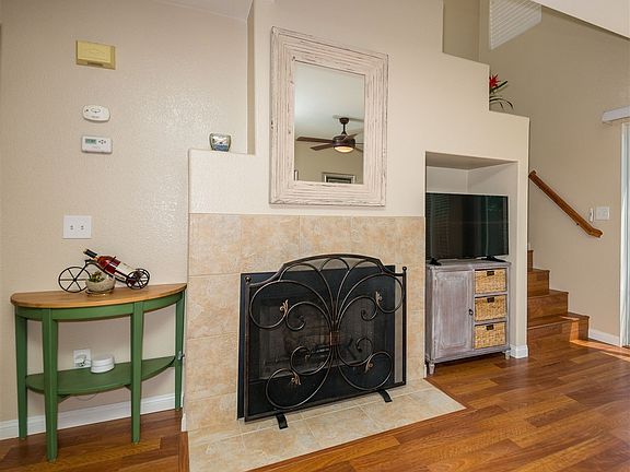 Fireplace in Living Room