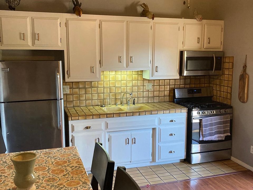 kitchen and dining area