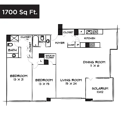 Floor plan Design 2B