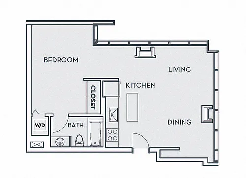 Floor plan Loft A