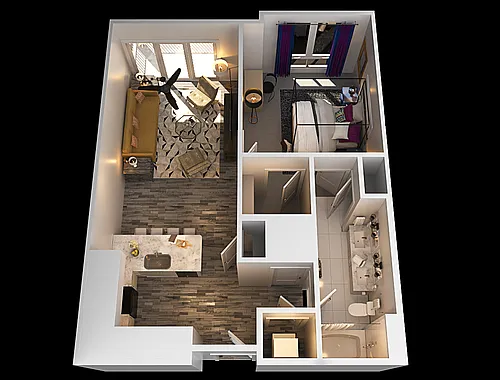 Floor plan A1C